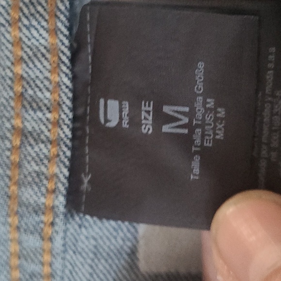 G- Star Raw Distressed Jean Jacket - Picture 12 of 13